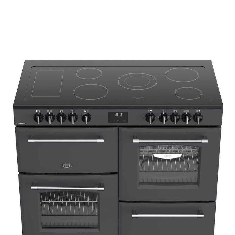 Belling 444411834 Farmhouse 110cm Ceramic Range Cooker - Anthracite