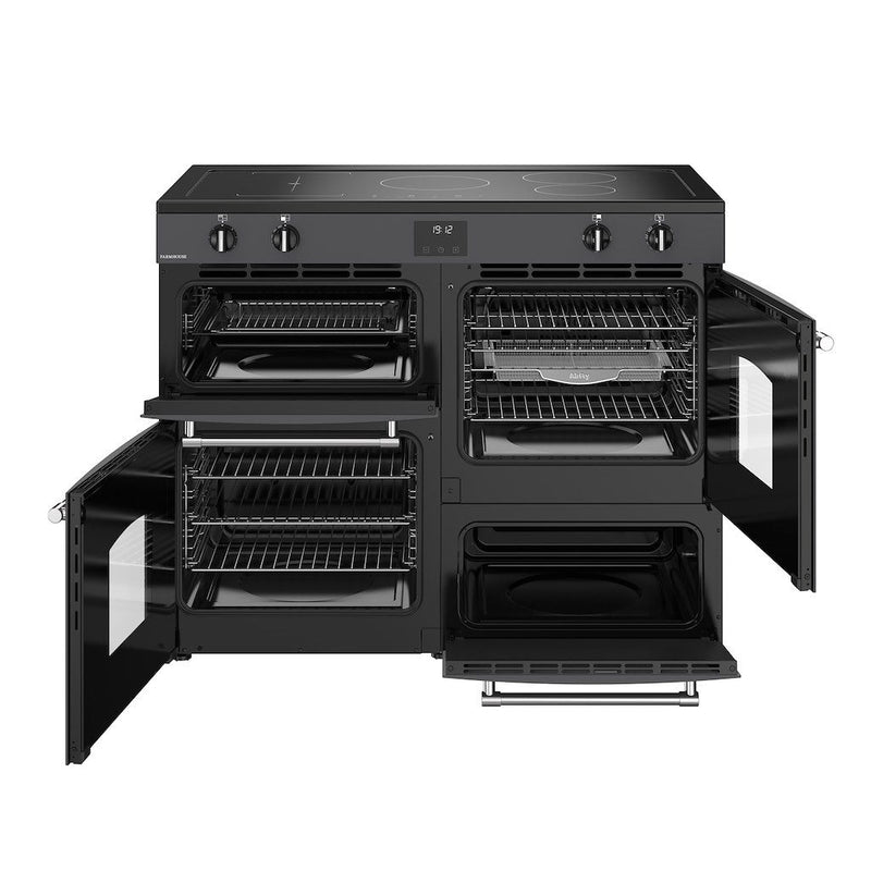 Belling 444411840 Farmhouse 110cm Induction Range Cooker - Anthracite
