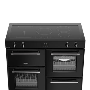 Belling 444411841 Farmhouse 110cm Induction Range Cooker - Black