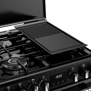 Stoves 444411844 Richmond 60cm Deluxe Dual Fuel Freestanding Cooker - Black