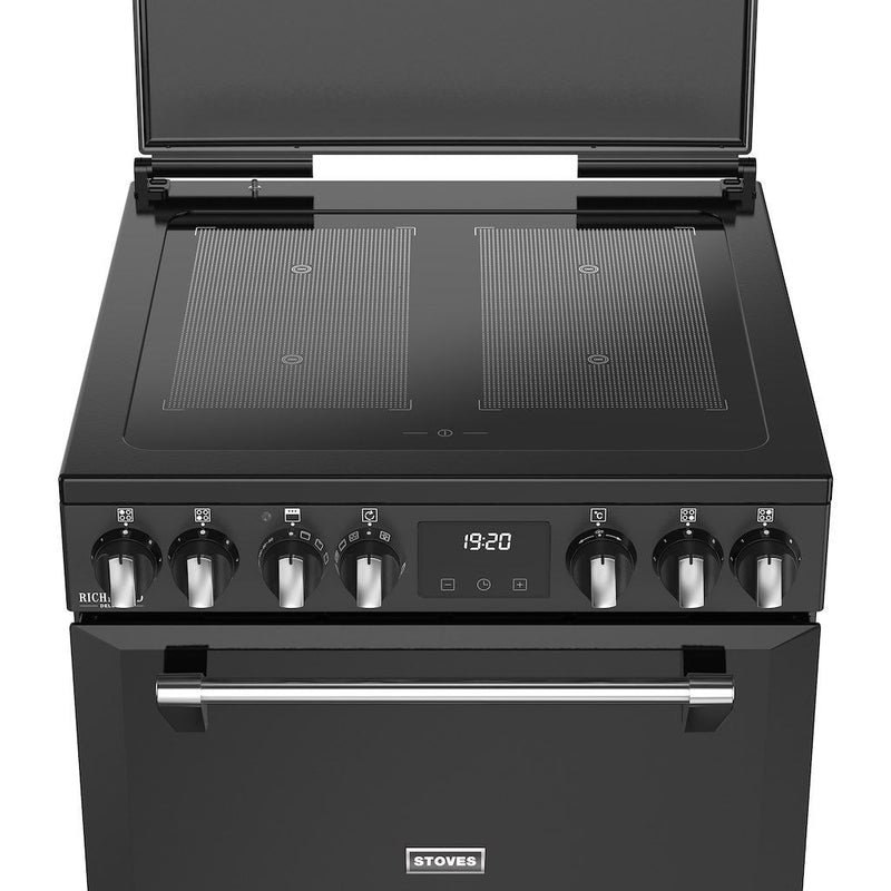 Stoves 444411847 Richmond 60cm Deluxe Induction Freestanding Cooker - Black