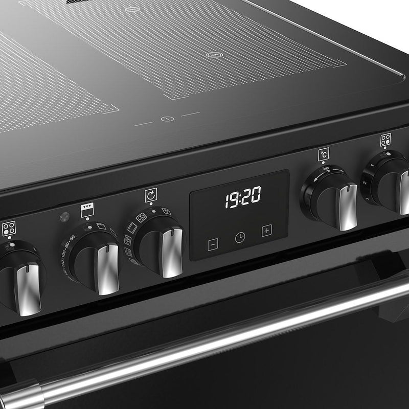 Stoves 444411847 Richmond 60cm Deluxe Induction Freestanding Cooker - Black