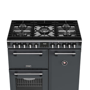Stoves 444411849 Richmond 90cm Dual Fuel Range Cooker - Anthracite