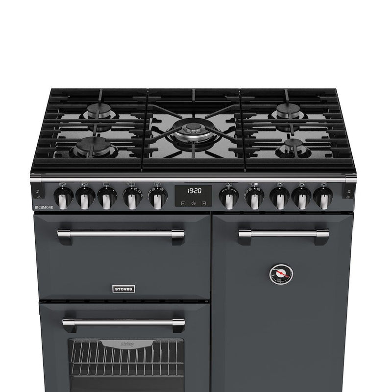 Stoves 444411849 Richmond 90cm Dual Fuel Range Cooker - Anthracite