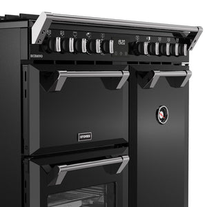 Stoves 444411850 Richmond 90cm Dual Fuel Range Cooker - Black