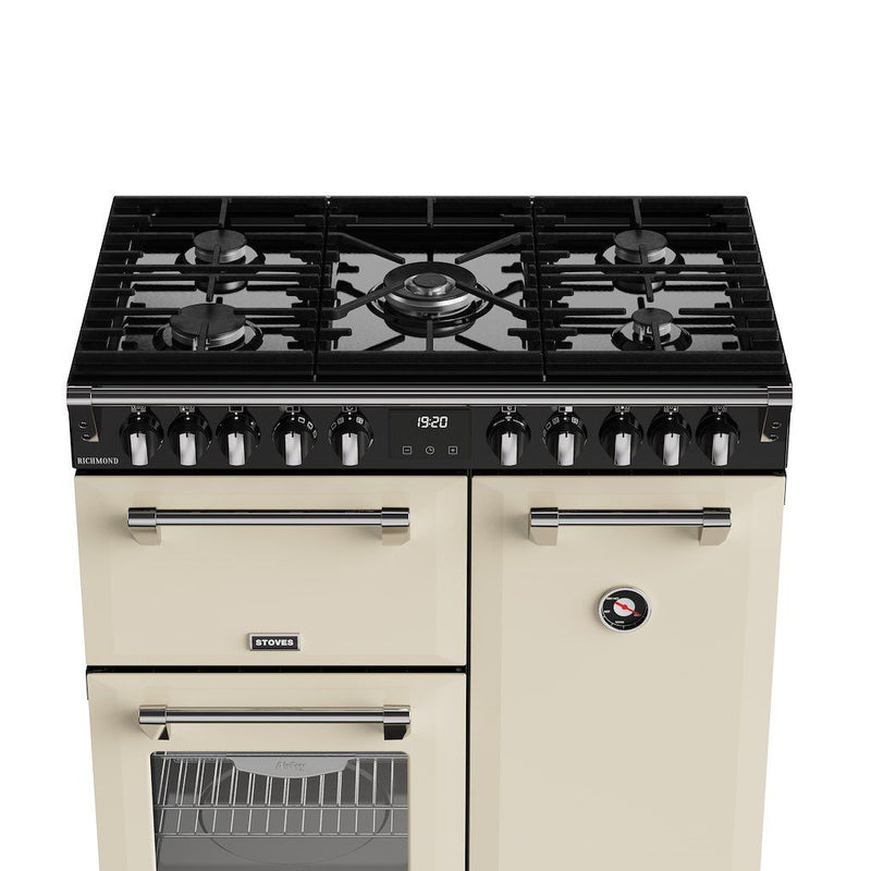 Stoves 444411851 Richmond 90cm Dual Fuel Range Cooker - Cream