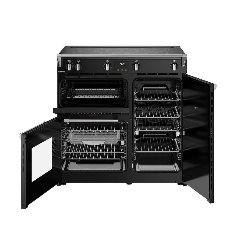 Stoves 444411853 Richmond 90cm Induction Range Cooker - Black