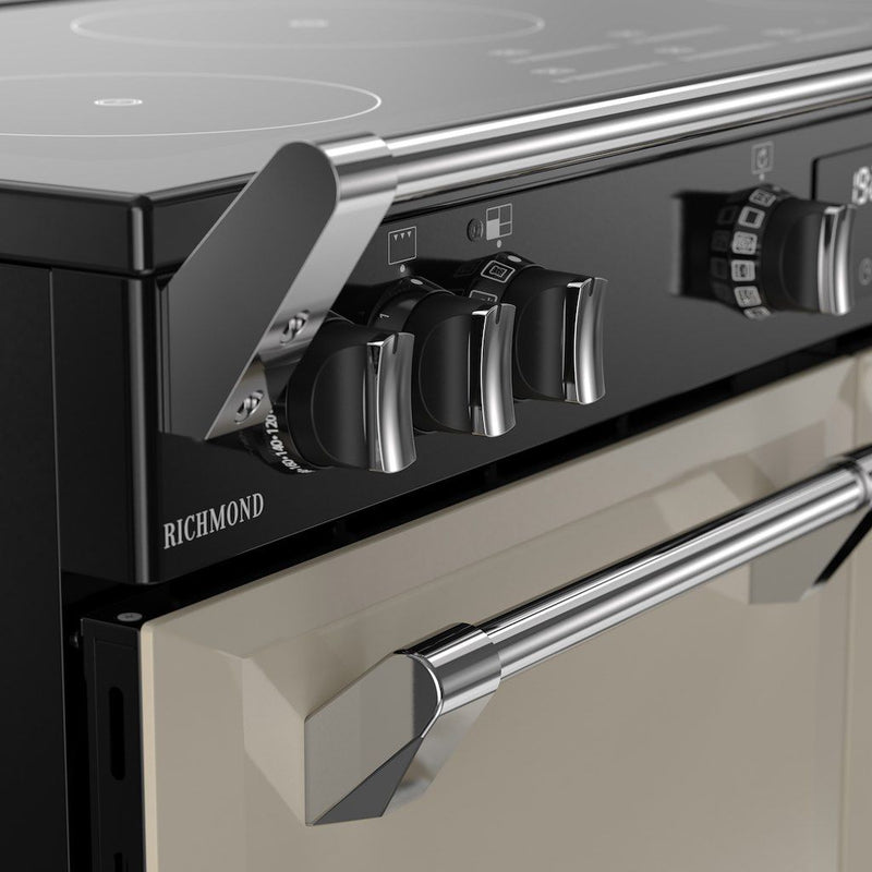 Stoves 444411860 Richmond 100cm Induction Range Cooker - Cream