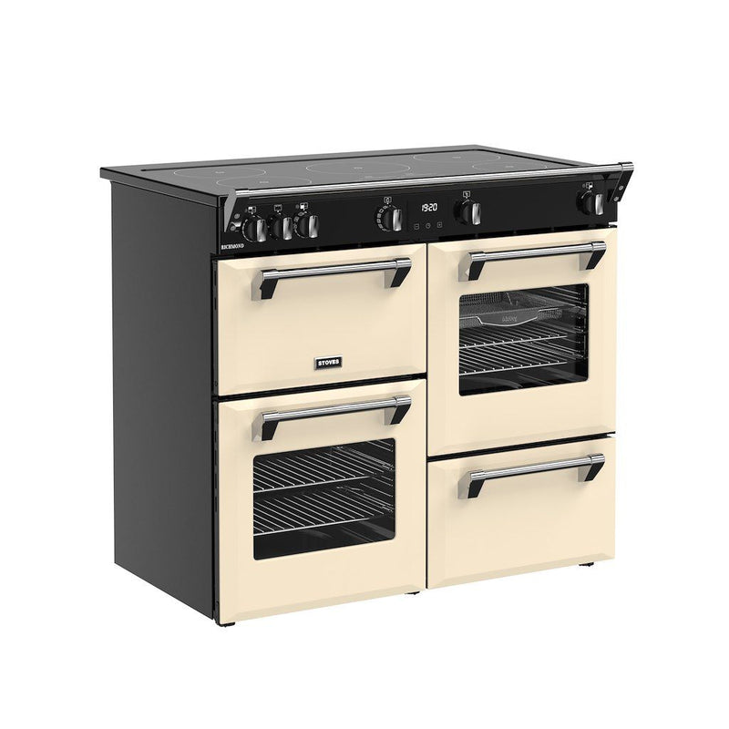 Stoves 444411860 Richmond 100cm Induction Range Cooker - Cream
