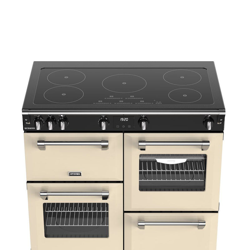 Stoves 444411860 Richmond 100cm Induction Range Cooker - Cream
