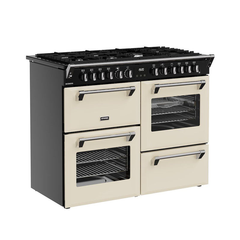 Stoves 444411863 Richmond 110cm Dual Fuel Range Cooker - Cream