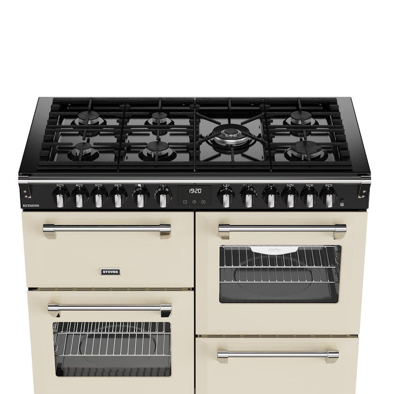 Stoves 444411863 Richmond 110cm Dual Fuel Range Cooker - Cream
