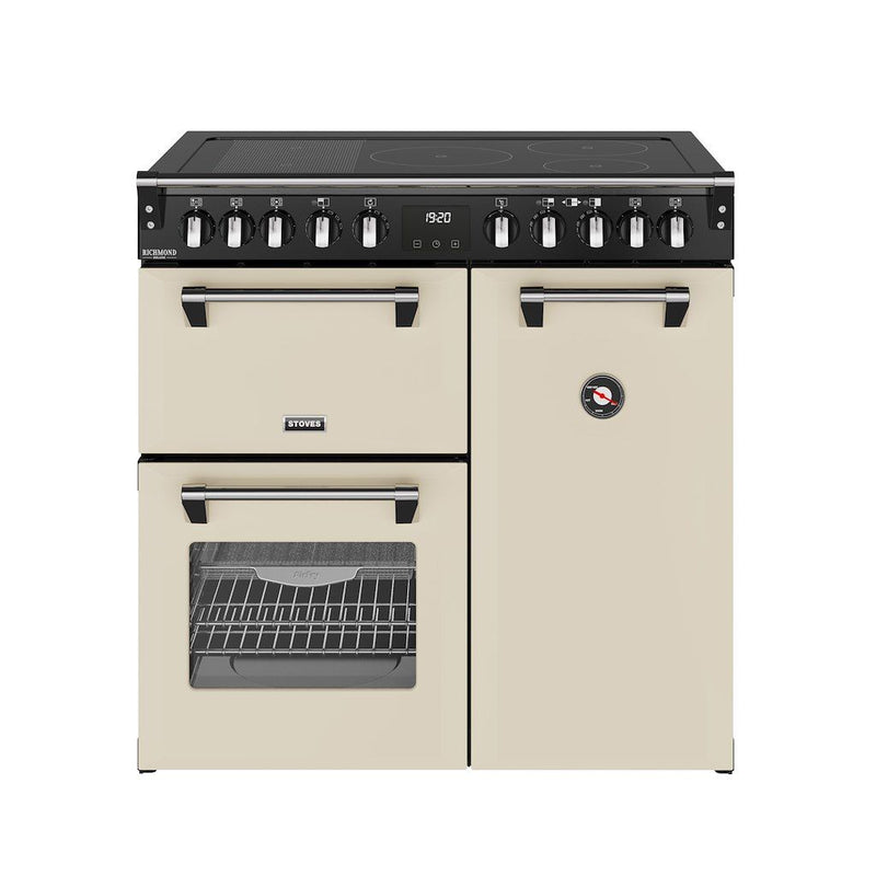 Stoves 444411870 Richmond 90cm Deluxe Induction Range Cooker - Cream
