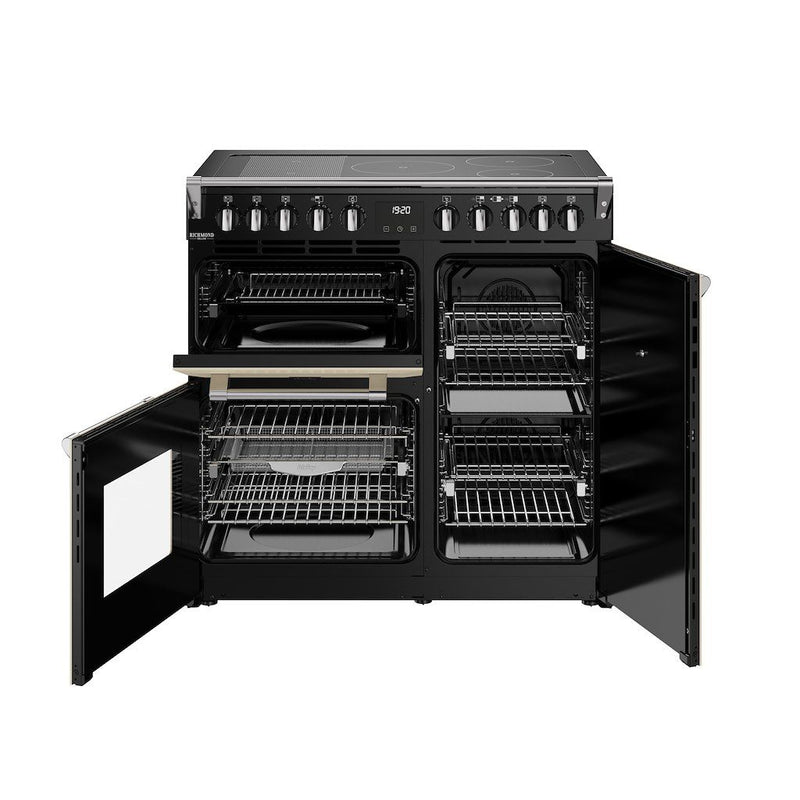 Stoves 444411870 Richmond 90cm Deluxe Induction Range Cooker - Cream