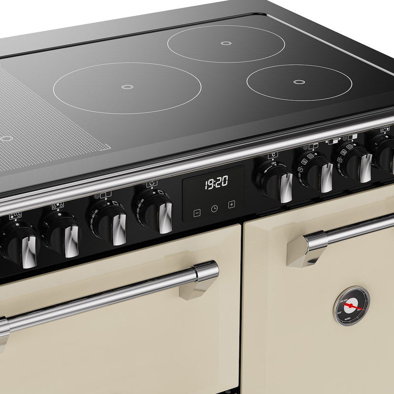 Stoves 444411870 Richmond 90cm Deluxe Induction Range Cooker - Cream