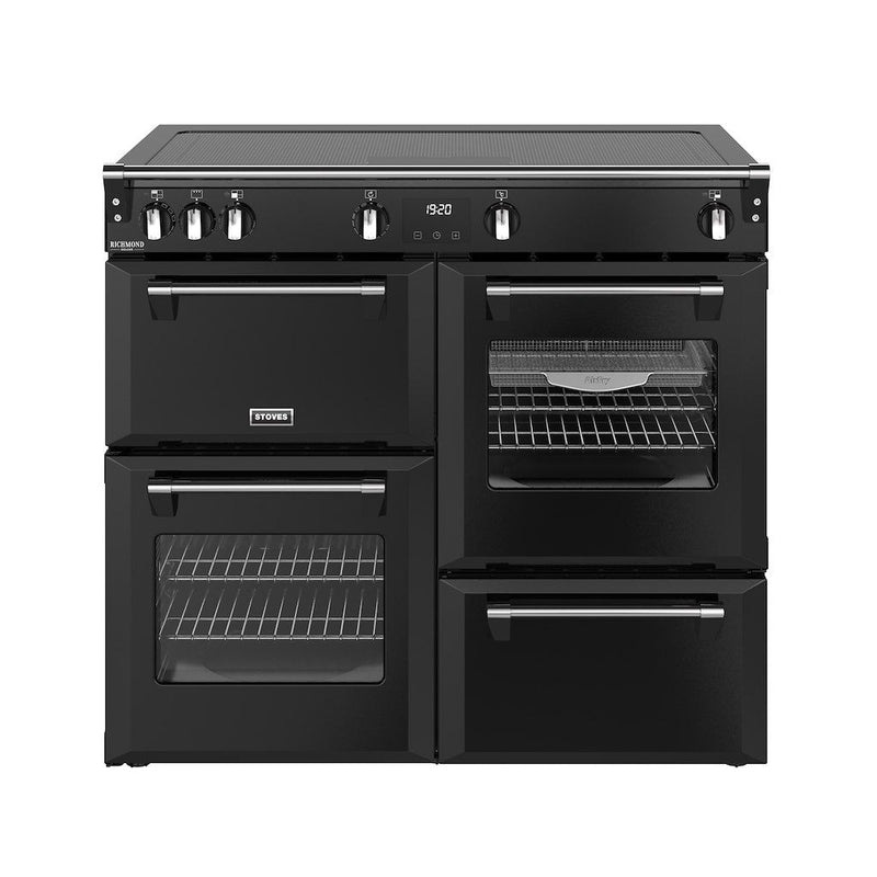 Stoves 444411875 Richmond 100cm Deluxe Induction Range Cooker - Black