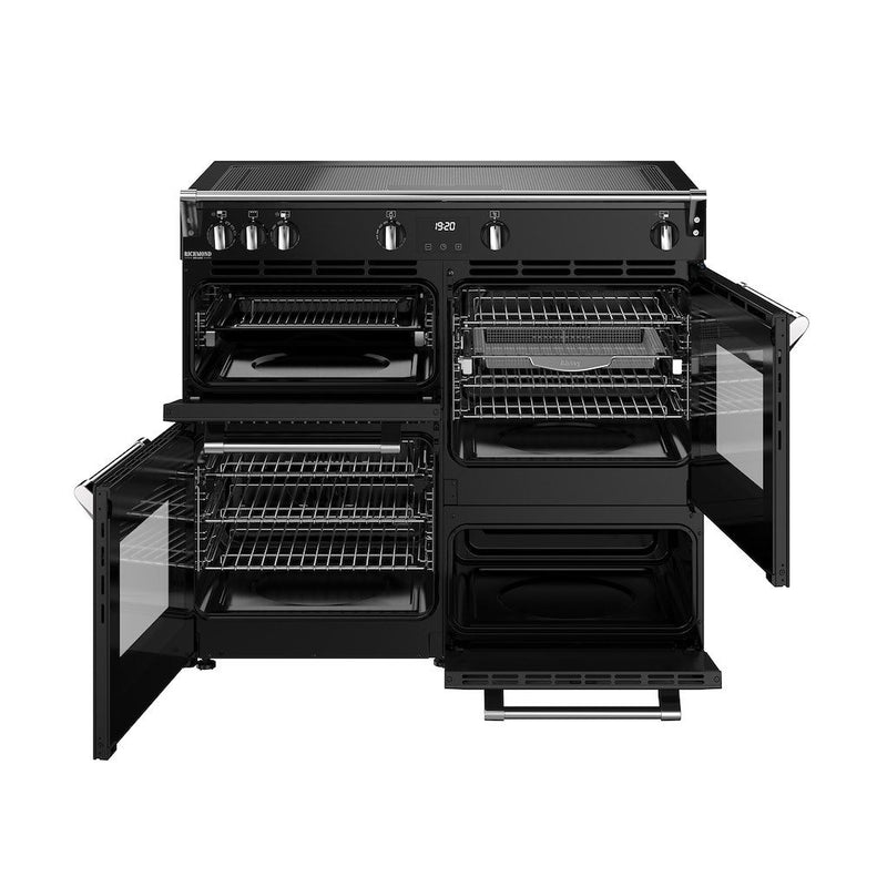 Stoves 444411875 Richmond 100cm Deluxe Induction Range Cooker - Black
