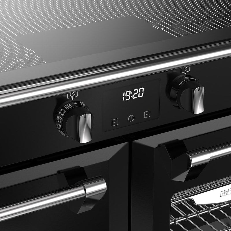 Stoves 444411875 Richmond 100cm Deluxe Induction Range Cooker - Black