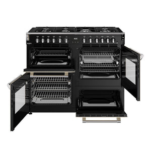 Stoves 444411877 Richmond 110cm Deluxe Dual Fuel Range Cooker - Cream