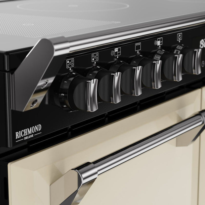 Stoves 444411879 Richmond 110cm Deluxe Induction Range Cooker - Cream