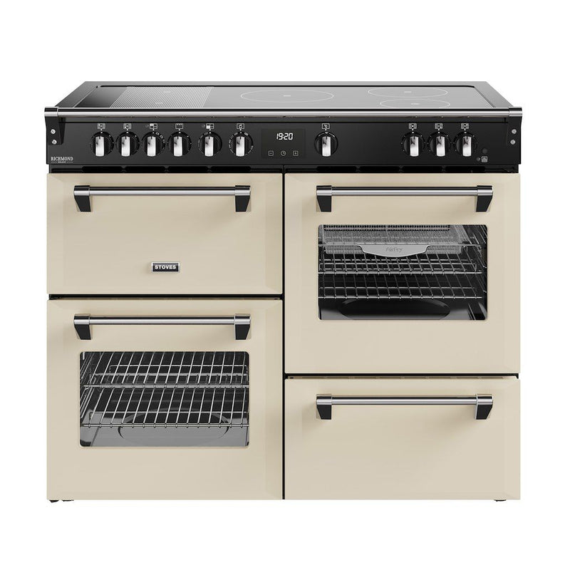 Stoves 444411879 Richmond 110cm Deluxe Induction Range Cooker - Cream