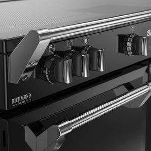 Stoves 444411880 Richmond 110cm Deluxe Zoneless Induction Range Cooker - Black