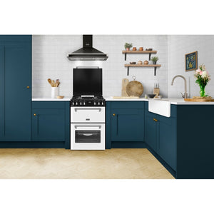 Stoves 444411993 Richmond Deluxe 60cm Dual Fuel Cooker - Ice White
