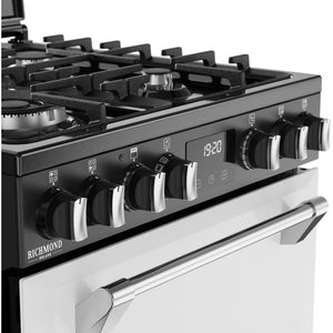 Stoves 444411993 Richmond Deluxe 60cm Dual Fuel Cooker - Ice White