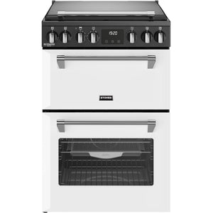Stoves 444411993 Richmond Deluxe 60cm Dual Fuel Cooker - Ice White