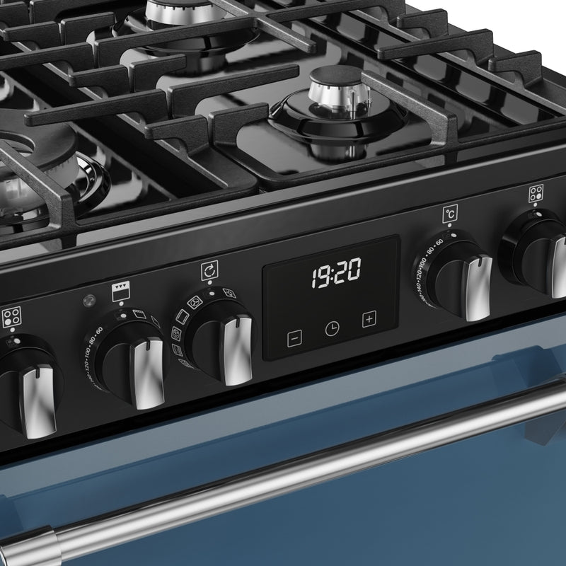 Stoves 444411994 Richmond Deluxe 60cm Dual Fuel Cooker - Twilight Blue