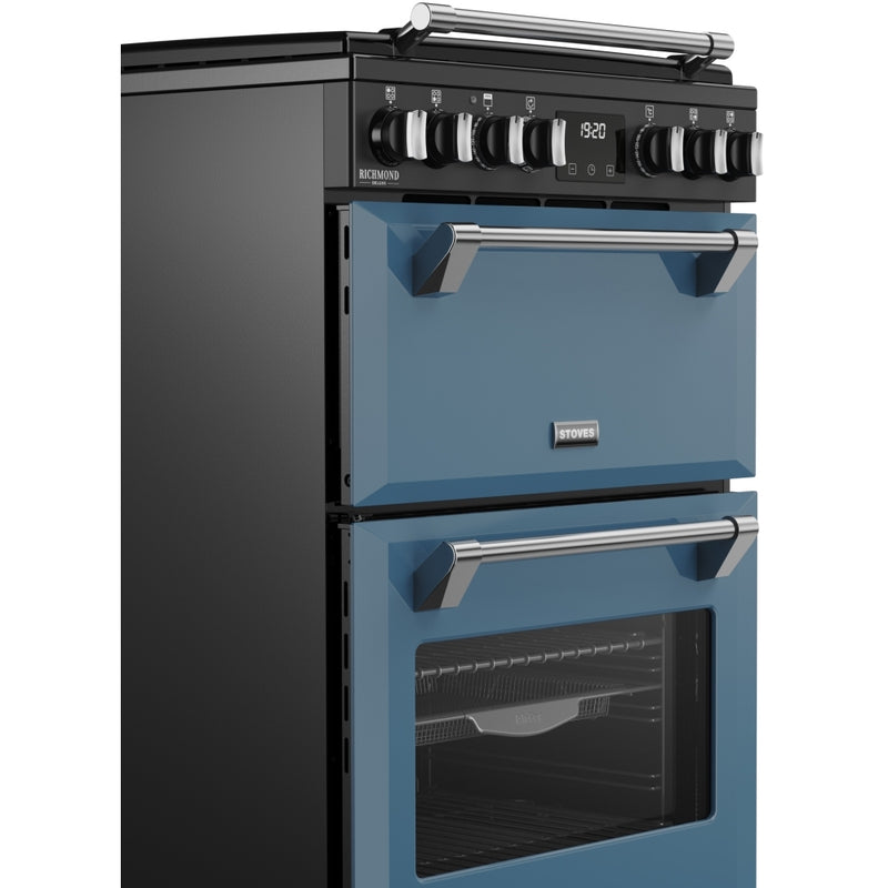 Stoves 444411994 Richmond Deluxe 60cm Dual Fuel Cooker - Twilight Blue