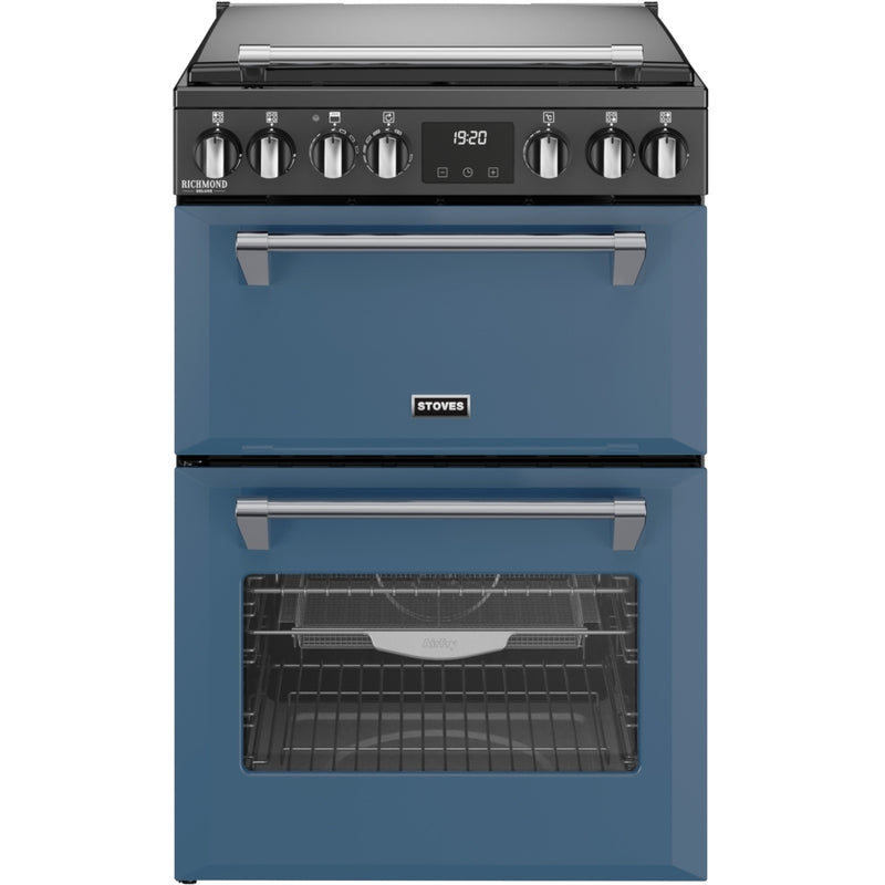 Stoves 444411994 Richmond Deluxe 60cm Dual Fuel Cooker - Twilight Blue