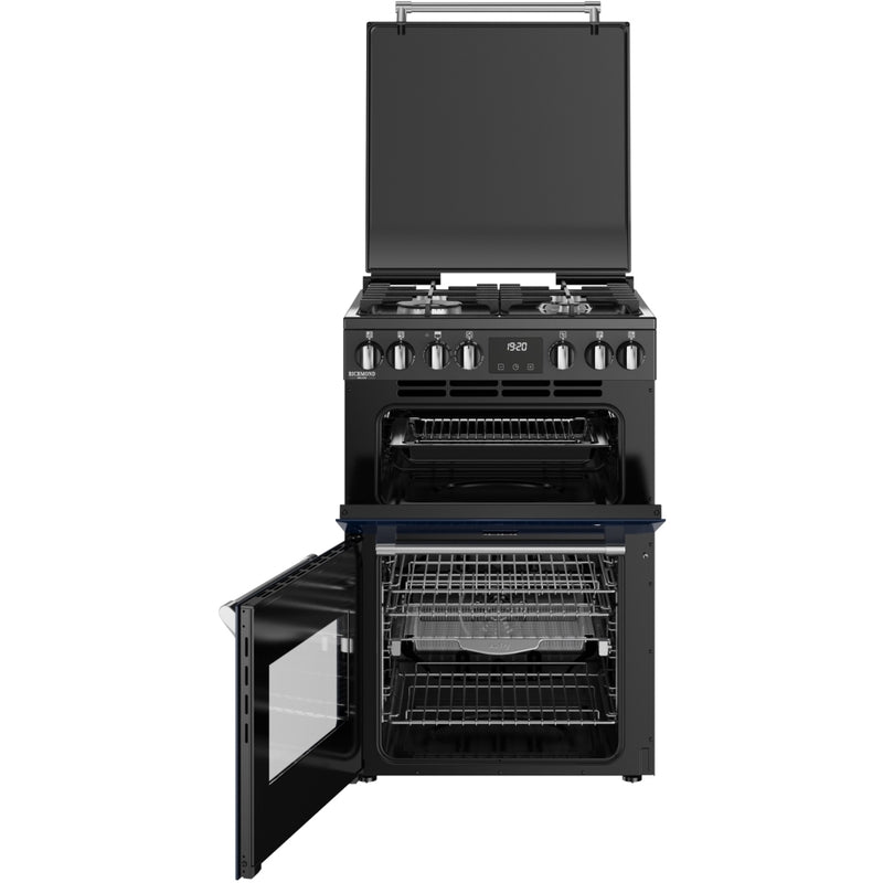 Stoves 444411995 Richmond Deluxe 60cm Dual Fuel Cooker - Midnight Blue