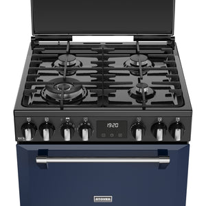 Stoves 444411995 Richmond Deluxe 60cm Dual Fuel Cooker - Midnight Blue