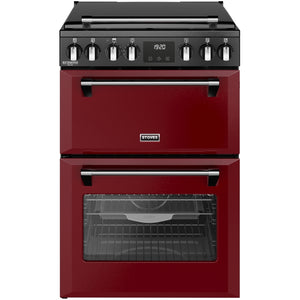 Stoves 444411997 Richmond Deluxe 60cm Dual Fuel Cooker - Garnet Red