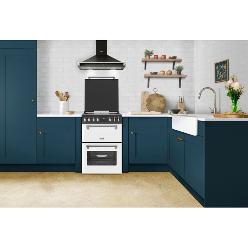 Stoves 444411998 Richmond Deluxe 60cm Induction Cooker - Ice White
