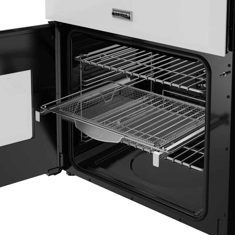 Stoves 444411998 Richmond Deluxe 60cm Induction Cooker - Ice White