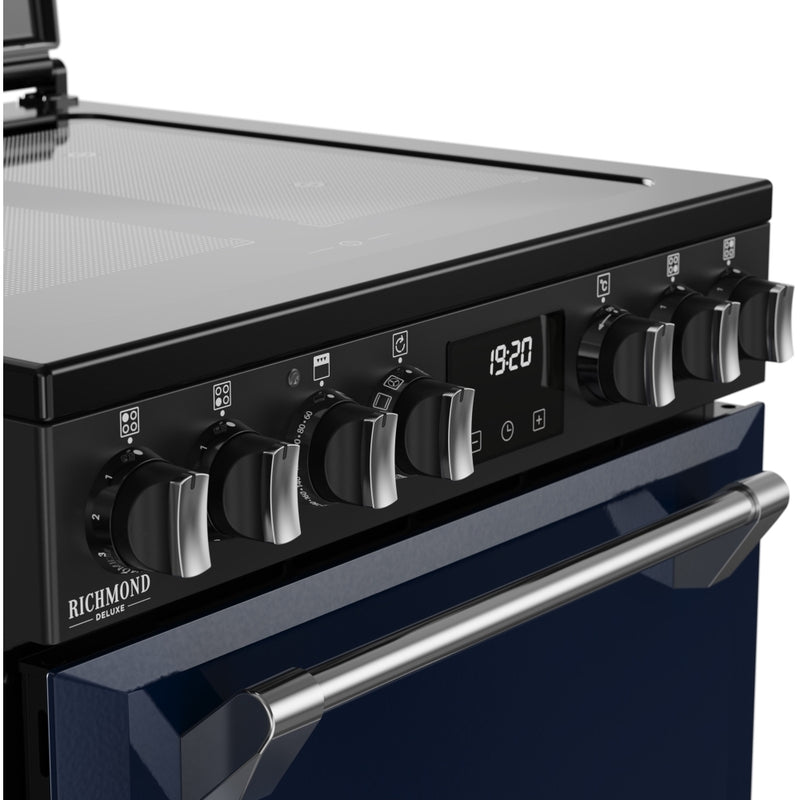 Stoves 444412000 Richmond Deluxe 60cm Induction Cooker - Midnight Blue