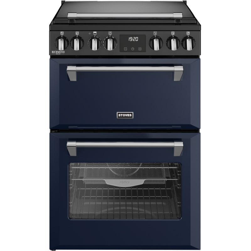 Stoves 444412000 Richmond Deluxe 60cm Induction Cooker - Midnight Blue