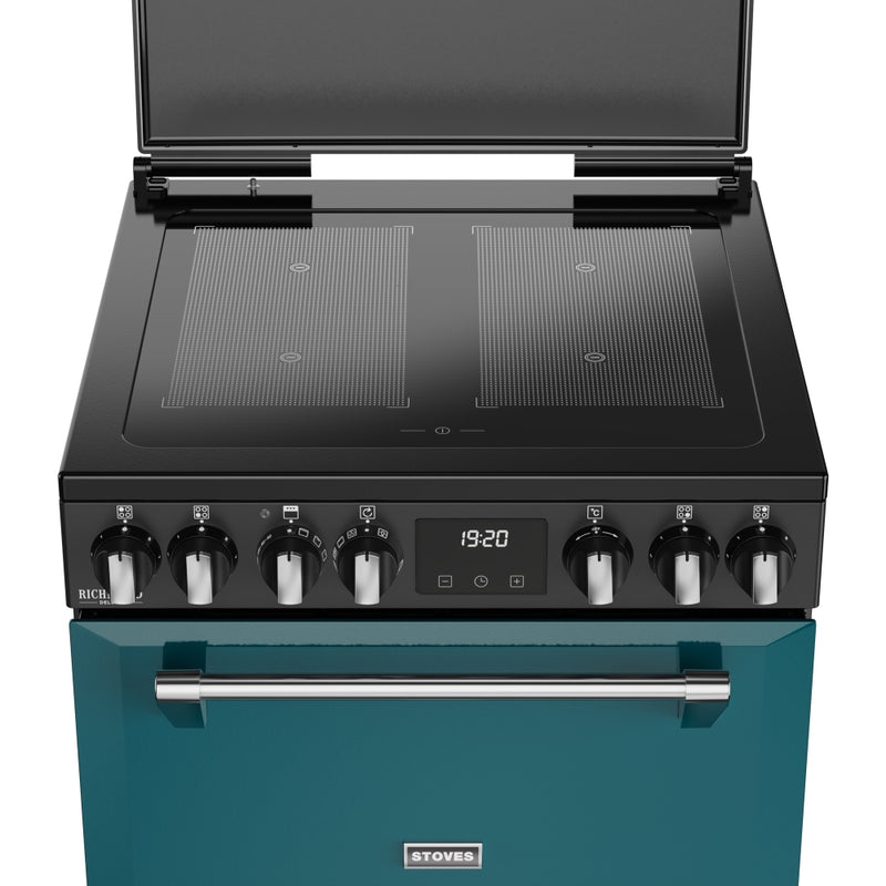 Stoves 444412001 Richmond Deluxe 60cm Induction Cooker - Deep Marine