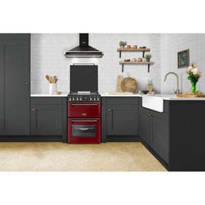 Stoves 444412002 Richmond Deluxe 60cm Induction Cooker - Garnet Red