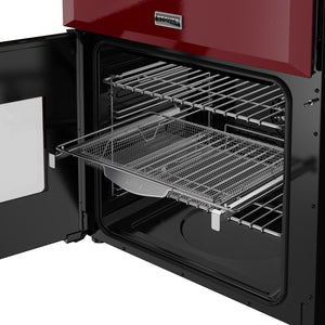 Stoves 444412002 Richmond Deluxe 60cm Induction Cooker - Garnet Red