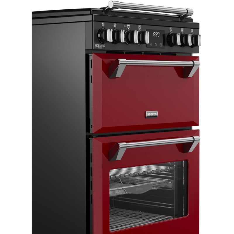 Stoves 444412002 Richmond Deluxe 60cm Induction Cooker - Garnet Red