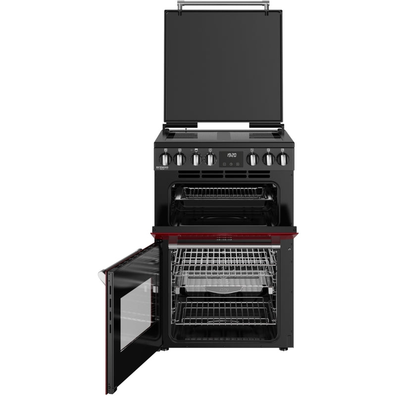 Stoves 444412002 Richmond Deluxe 60cm Induction Cooker - Garnet Red