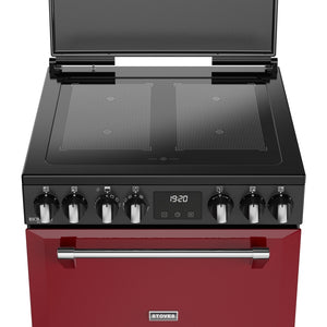 Stoves 444412002 Richmond Deluxe 60cm Induction Cooker - Garnet Red