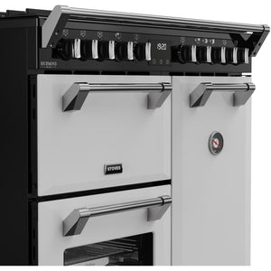 Stoves 444412004 Richmond Deluxe 90cm Dual Fuel Range Cooker - Ice White