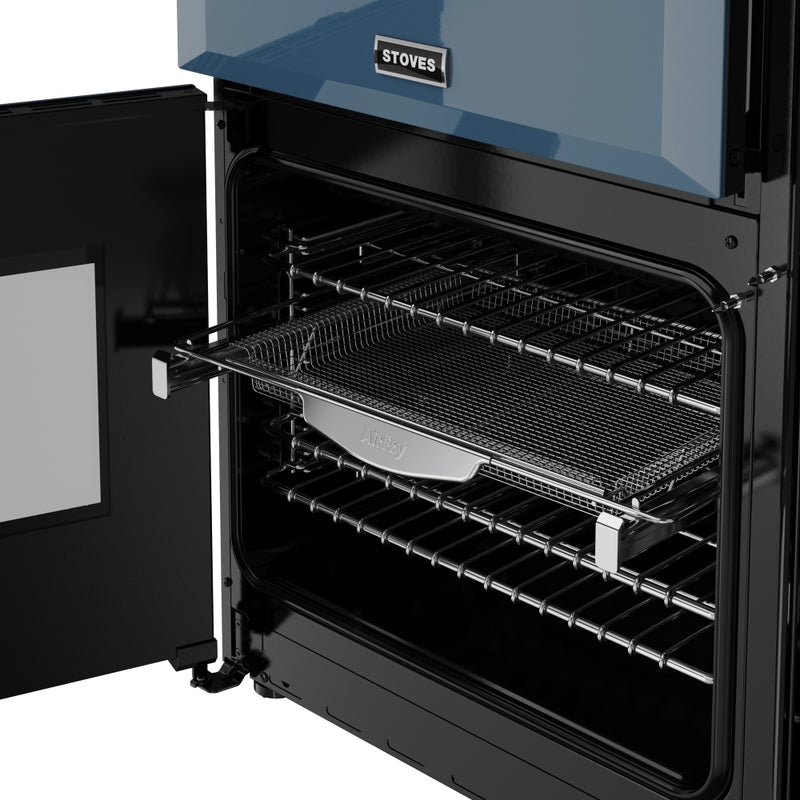 Stoves 444412005 Richmond Deluxe 90cm Dual Fuel Range Cooker - Twilight Blue
