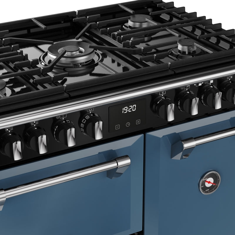 Stoves 444412005 Richmond Deluxe 90cm Dual Fuel Range Cooker - Twilight Blue