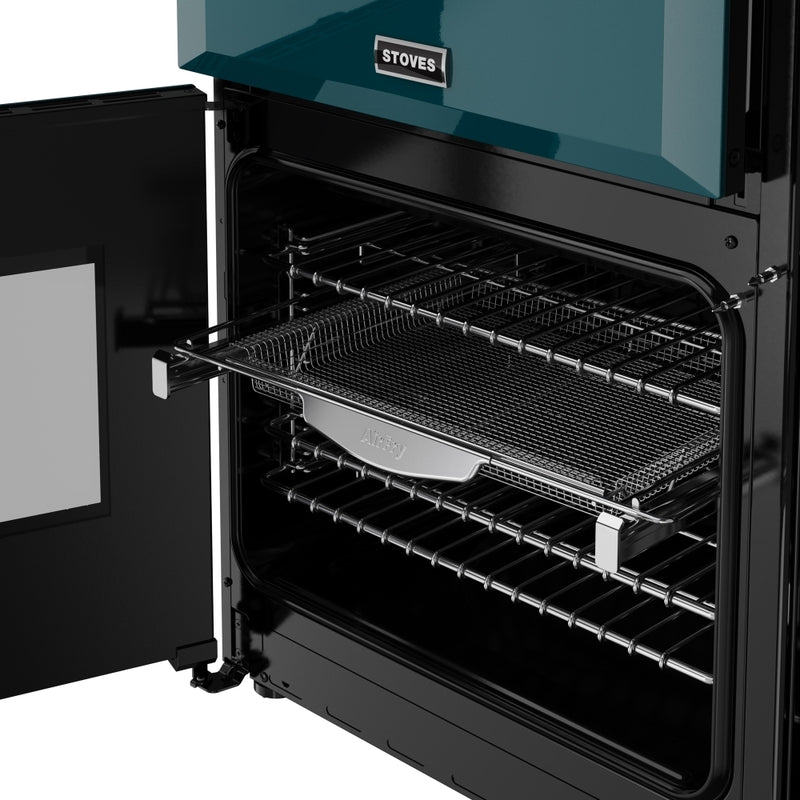 Stoves 444412007 Richmond Deluxe 90cm Dual Fuel Range Cooker - Deep Marine