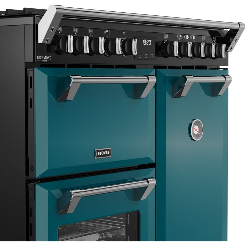 Stoves 444412007 Richmond Deluxe 90cm Dual Fuel Range Cooker - Deep Marine